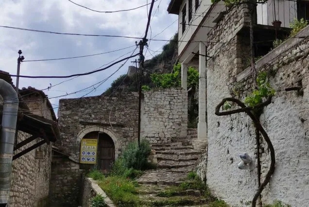Castle, Narrow Street - Berat